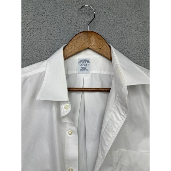 Brooks Brothers Regent noniron 100% cotton button-down size 17–35 - Picture 2 of 6